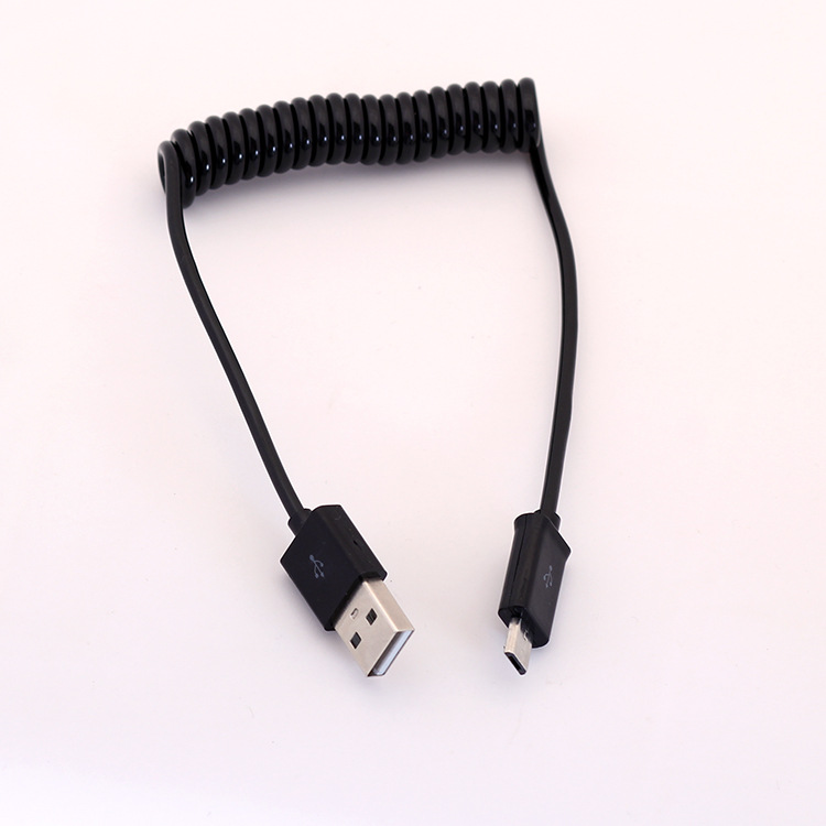 高端PU彈簧數據線 辦公室與家庭出行的收納利器